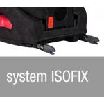 Automobilinė kėdutė COLETTO AVANTI ISOFIX raudona 15-36 Kg.